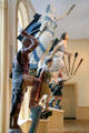 Ship figureheads in East India Marine Hall at Peabody Essex Museum. Salem, MA.