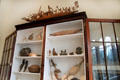 Exotic objects brought back from around the world by early Salem ship captains at Peabody Essex Museum. Salem, MA.