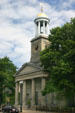 Facade of United First Parish Church. Quincy, MA