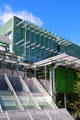 Detail of Renzo Piano wing of Gardner Museum. Boston, MA.
