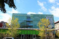 Facade of Renzo Piano wing of Gardner Museum. Boston, MA.