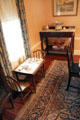 Child's table in dining room where future President sat at John F. Kennedy NHS. Boston, MA.