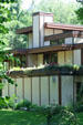 House in Wright's style on Taliesin Dr. in Kalamazoo. Kalamazoo, MI.