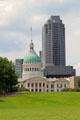 Old St. Louis County Courthouse & AT&T buildings. St. Louis, MO.