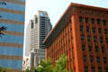 Wainwright Building among highrises. St Louis, MO.