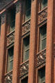 Terra cotta panels below window of Wainwright Building. St Louis, MO.