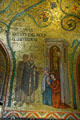 Saint Louis receiving holy communion mosaic at St Louis Cathedral. St Louis, MO.