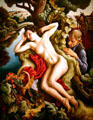 Persephone painting by Thomas Hart Benton at Nelson-Atkins Museum. Kansas City, MO.