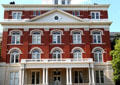 Facade of Jesse Hall at University of Missouri. Columbia, MO.