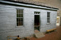 Mark Twain cabin birthplace at Mark Twain Memorial Shrine. MO.
