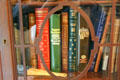Display of Eudora Welty's novels in her House Museum. Jackson, MS.