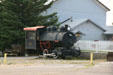 Saddleback steam locomotive #122 at World Museum of Mining. Butte, MT.