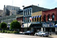 Victorian buildings of downtown Lincoln. Lincoln, NE.