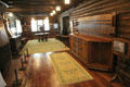 Dining room layout at Stickley Museum at Craftsman Farms. Morris Plains, NJ.