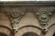 Prominent New Yorkers carved on Great Western staircase in New York State Capitol. Albany, NY.