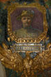 Portrait of Col. Teddy Roosevelt on war room ceiling of New York State Capitol. Albany, NY.