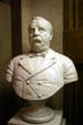 Bust of Grover Cleveland who rose from mayor of Buffalo to NY Governor to President in a span of only three years in Buffalo City Hall. Buffalo, NY.