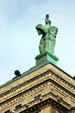 Statue of Liberty atop Liberty Building. Buffalo, NY.