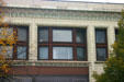 Ansonia Building with tree design in green tiles. Buffalo, NY.