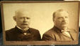 Photograph of Grover Cleveland & Adlai E. Stevenson by Napoleon Sarony at Buffalo History Museum. Buffalo, NY.