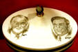 Roosevelt campaign pen holder in Presidential Museum. Hyde Park, NY.