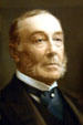 Portrait of James Roosevelt father of FDR by Davis & Sanford in Presidential Museum. Hyde Park, NY.