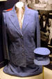 Red Cross uniform worn by Eleanor Roosevelt during WW II. Hyde Park, NY.