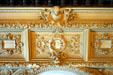 Ceiling plasterwork detail in Vanderbilt Mansion. Hyde Park, NY.