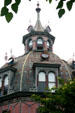 Cupola detail of Octagon House. Irvington, NY.