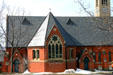 Sage Chapel on Cornell Campus. Ithaca, NY.