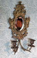 Cast metal mirror frame in Grant's room at Grant Cottage SHS. Wilton, NY.