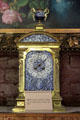Mantle clock stopped at the moment of President Grant's death at 8:08 AM on July 23, 1885, at Grant Cottage SHS. Wilton, NY.