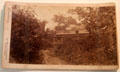 Postcard showing railway to Saratoga Springs, transport used by Grant & family, at Grant Cottage SHS. Wilton, NY.