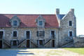 West Barracks Ethan Allen Stairway at Fort Ticonderoga. Ticonderoga, NY.