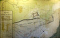 Plan for Fort Vaudreuil which became Fort Ticonderoga. Ticonderoga, NY.