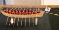 Model of boat used by British to transport troops & supplies at Fort Ticonderoga. Ticonderoga, NY.