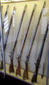Firearms used during Revolutionary War at Fort Ticonderoga. Ticonderoga, NY.