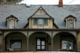 Architectural details of Clemens' Quarry Farm house. Elmira, NY.