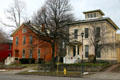 Corn Hill heritage houses. Rochester, NY.