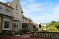 Side gardens at Eastman House. Rochester, NY.