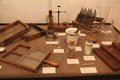 Glass plate developing equipment at Eastman House. Rochester, NY.