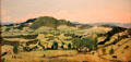 My Hills at Home painting by Grandma Moses at Memorial Art Gallery. Rochester, NY.
