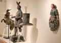 American antique objects in gallery at Memorial Art Gallery. Rochester, NY.