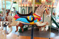 Carousel horse on Elaine Wilson Carousel at The Strong National Museum of Play. Rochester, NY.