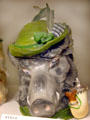 Pig beer stein by C.G. Schierholtz & son of Plaue, Germany at The Strong National Museum of Play. Rochester, NY.