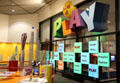 Field of Play sports exhibit at The Strong National Museum of Play. Rochester, NY.