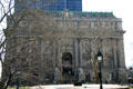 United States Custom House over Bowling Green park. New York, NY.