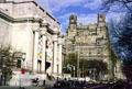 Central Park West entrance of American Museum of Natural History. New York, NY.