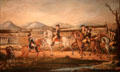 Washington Reviewing Western Army at Fort Cumberland, Maryland painting attrib. Frederick Kemmelmeyer at Metropolitan Museum of Art. New York, NY.