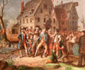 Rip Van Winkle painting by Albertis del Orient Browere at Metropolitan Museum of Art. New York, NY.